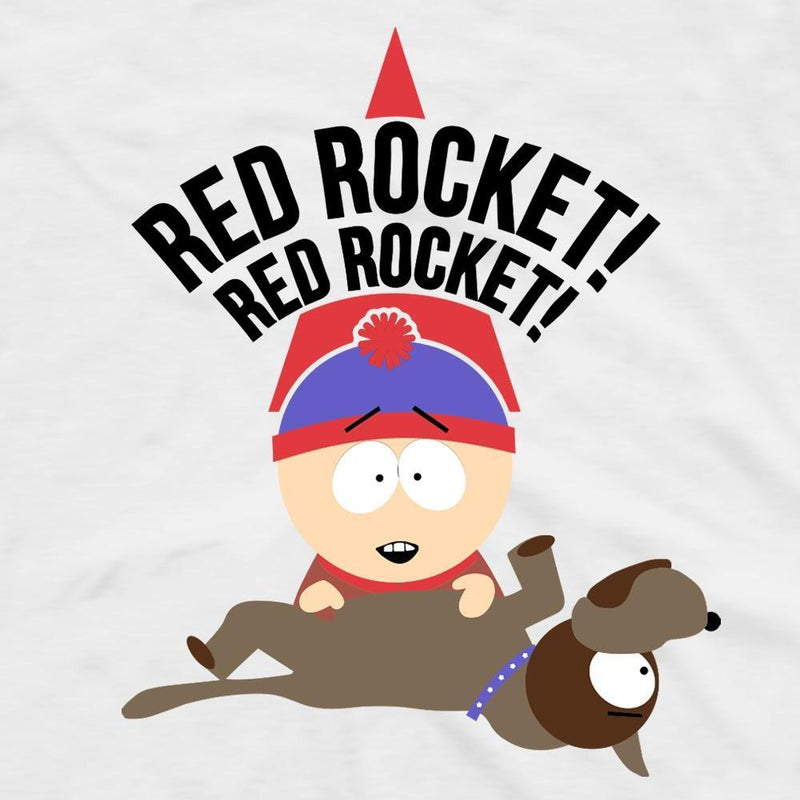 South Park Stan Red Rocket Adult Short Sleeve T-Shirt