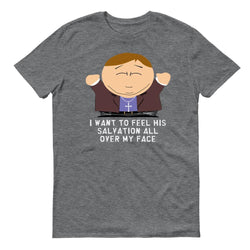 South Park Cartman "Salvation All Over My Face" T-Shirt für Erwachsene