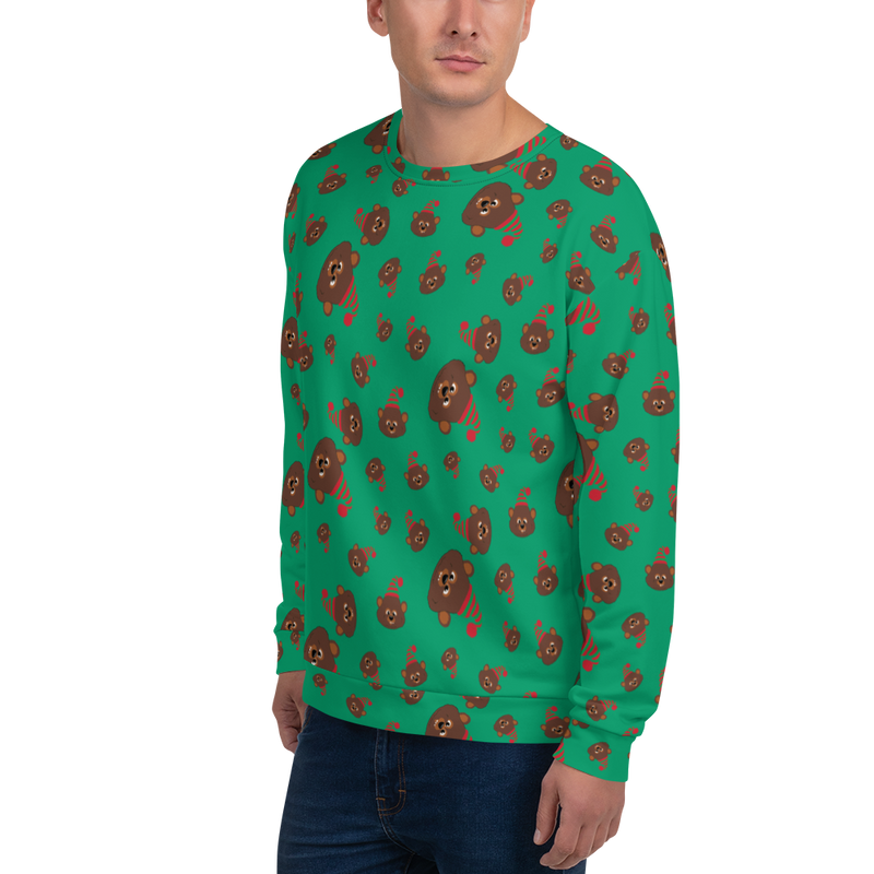 South Park Beary Bear Adult All-Over Print Sweatshirt