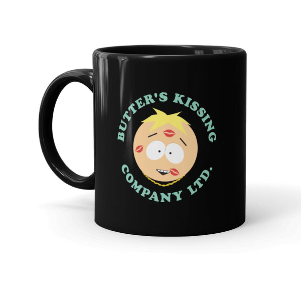 South Park Butter's Kissing Company Black Mug