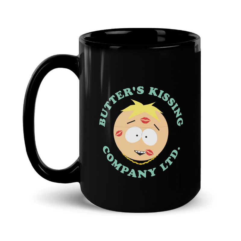 South Park Butter's Kissing Company Black Mug