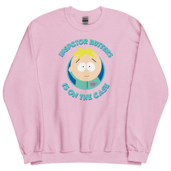 South Park Inspector Butters is On The Case Fleece-Sweatshirt mit Rundhalsausschnitt
