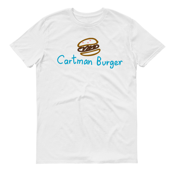 South Park Cartman Burger Adult Short Sleeve T-Shirt
