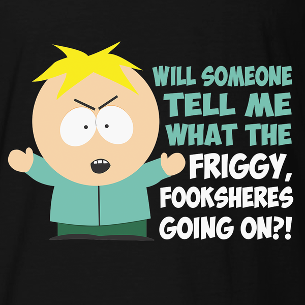 South Park Butters Friggy Fooksheres Adult Short Sleeve T-Shirt