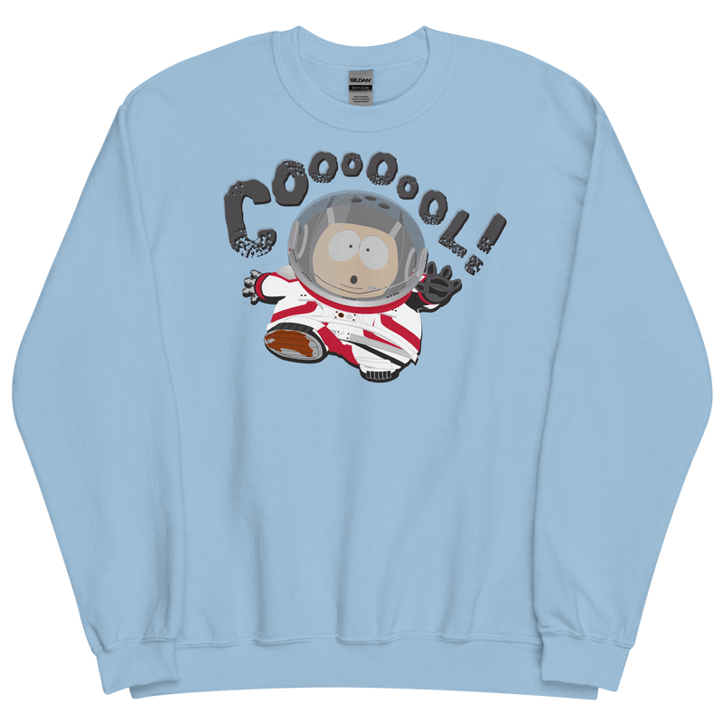 South Park Cartman Astronaut Coool! Fleece Crewneck Sweatshirt