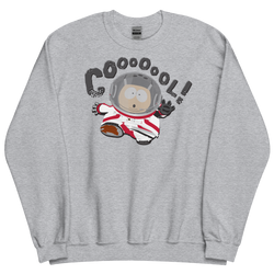 South Park Cartman Astronaut Cool! Fleece-Sweatshirt mit Rundhalsausschnitt
