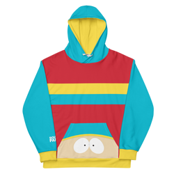 South Park Cartman Colour Block Unisex Kapuzen-Sweatshirt