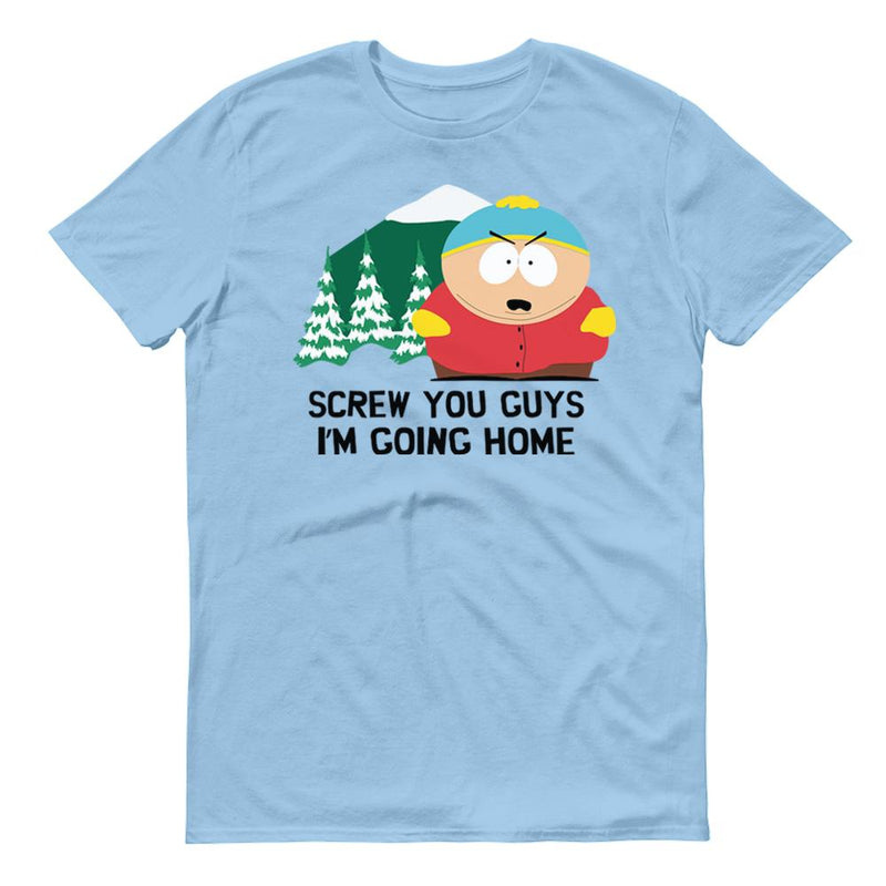 South Park Cartman Fuck You Guys Erwachsene Kurzarm T-Shirt