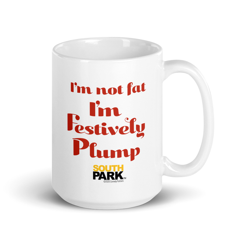 South Park Festively Plump White Mug