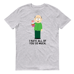 South Park Mr. Garrison "I Hate All Of You" T-Shirt für Erwachsene