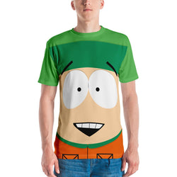 South Park Kyle T-Shirt für Erwachsene mit Allover-Print