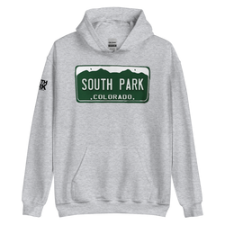 South Park Kapuzen-Sweatshirt mit Nummernschild