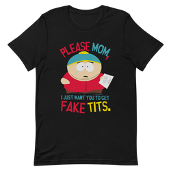 South Park Cartman Please Mom Kurzarm-T-Shirt für Erwachsene