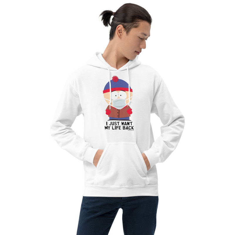 South Park Stan I Just Want My Life Back Fleece Sweatshirt mit Kapuze