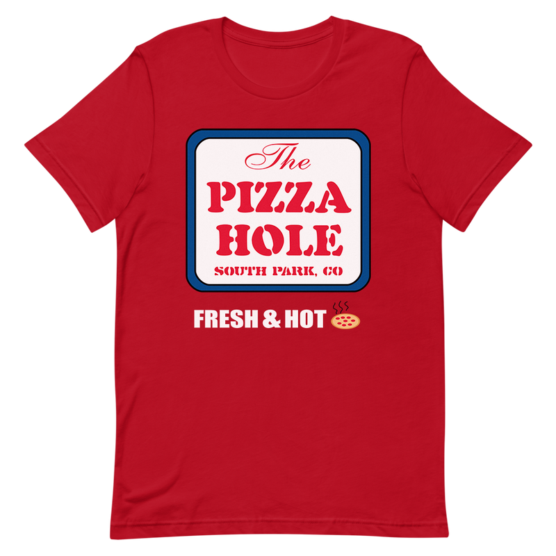 South Park The Pizza Hole Adult Short Sleeve T-Shirt
