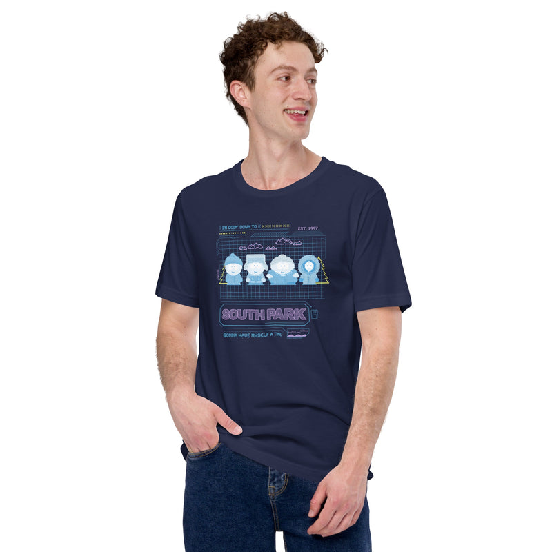 South Park Pixel Art The Boys T-Shirt