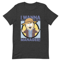 South Park Randy Talk to Your Manager Adult Short Sleeve T-Shirt