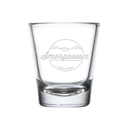 South Park Schnapsglas mit Smorgasvein-Gravur