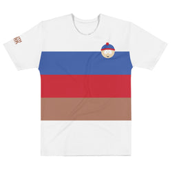 South Park Stan gestreiftes Unisex-Kurzarm-T-Shirt