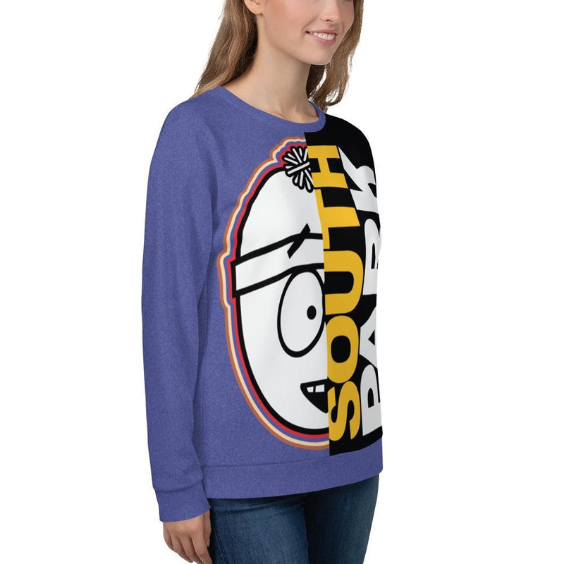 South Park Split Stan Sweatshirt für Erwachsene mit All-Over-Druck