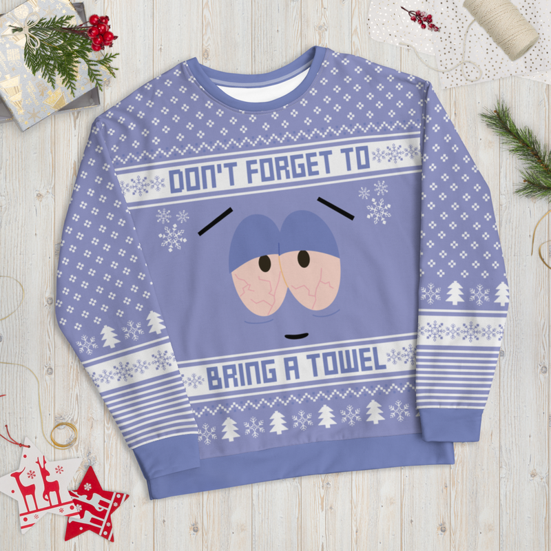 South Park Towelie Hässliches Feiertagssweatshirt