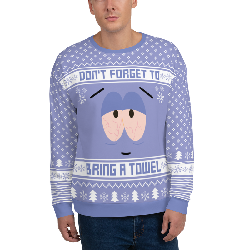 South Park Towelie Hässliches Feiertagssweatshirt