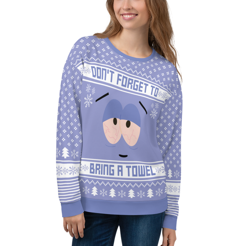 South Park Towelie Hässliches Feiertagssweatshirt