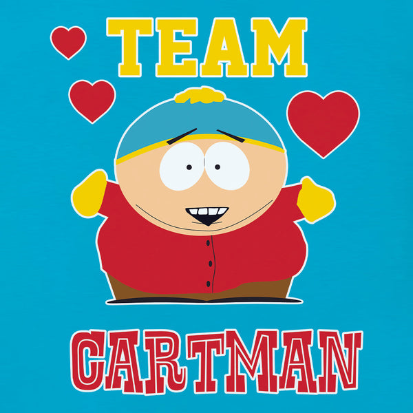 South Park Team Cartman T-Shirt mit kurzen Ärmeln für Erwachsene