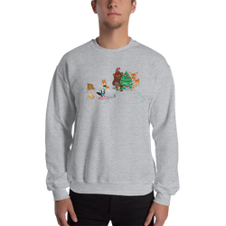 South Park Weihnachten Fleece-Sweatshirt mit Rundhalsausschnitt