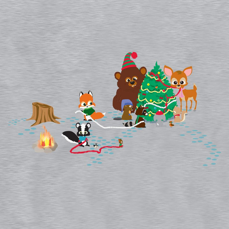South Park Woodland Critters Fleece Sweatshirt mit Rundhalsausschnitt