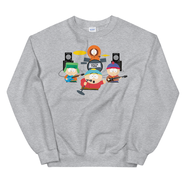 South Park Band Fleece Sweatshirt mit Rundhalsausschnitt