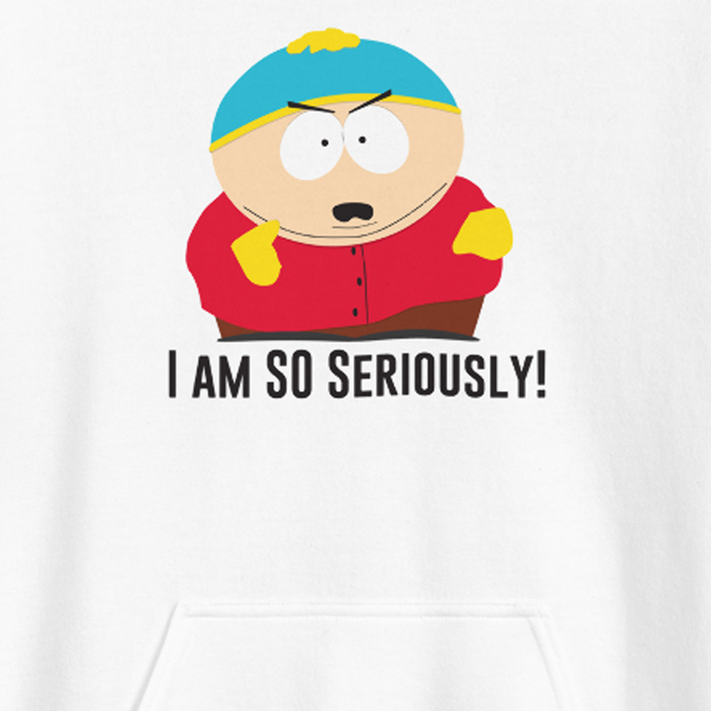 South Park Cartman I'm So Seriously  Hooded Sweatshirt