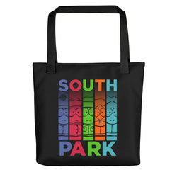 South Park Character Collage Premium Tote Bag - SDCC-exklusive Colour