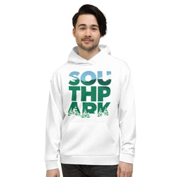 South Park Kapuzen-Sweatshirt für Erwachsene mit durchgehendem Logo-Print