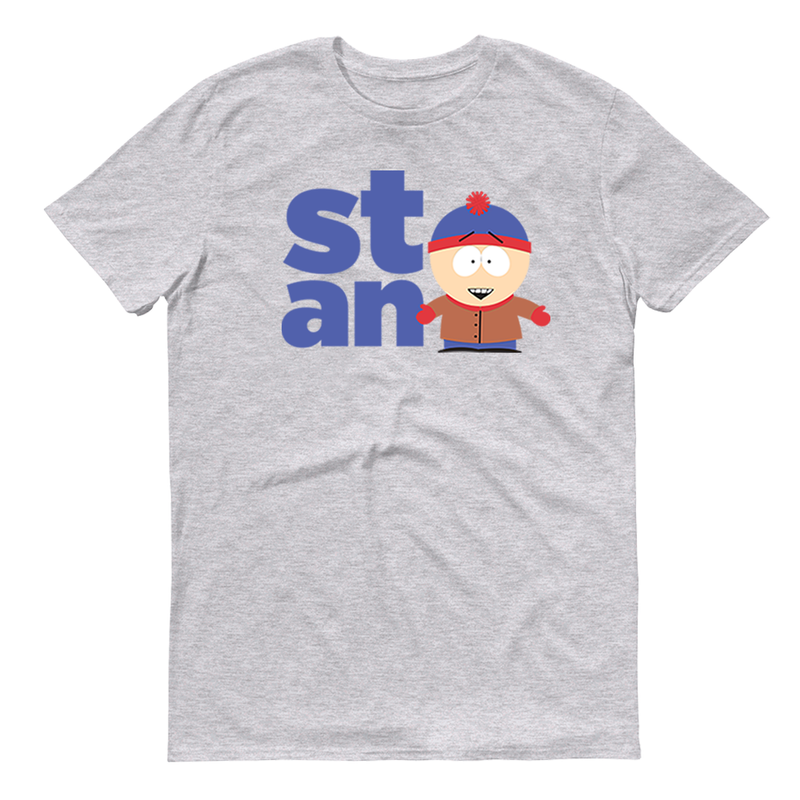 South Park Stan Name Adult Short Sleeve T-Shirt
